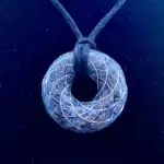 Blue Gaia Wavez Pendant