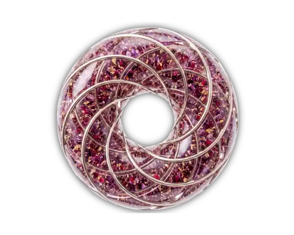 Crimson Moon GaiaWavez Silver Cosmic Donut