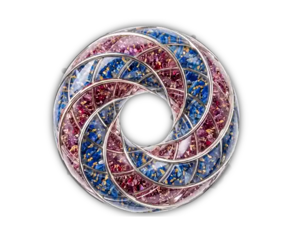 Equilibrium GaiaWavez Cosmic Donut Silver