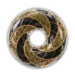 Obsidian Shield GaiaWavez Cosmic Donut Gold
