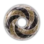 Obsidian Shield GaiaWavez Cosmic Donut Silver
