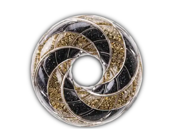 Obsidian Shield GaiaWavez Cosmic Donut Silver