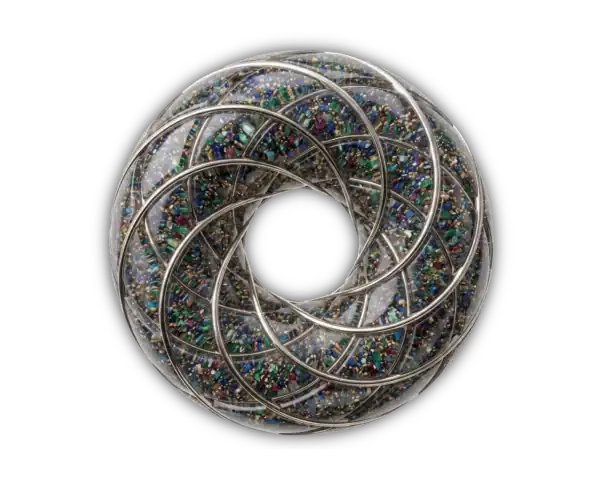 The Magician GaiaWavez Cosmic Donut Silver